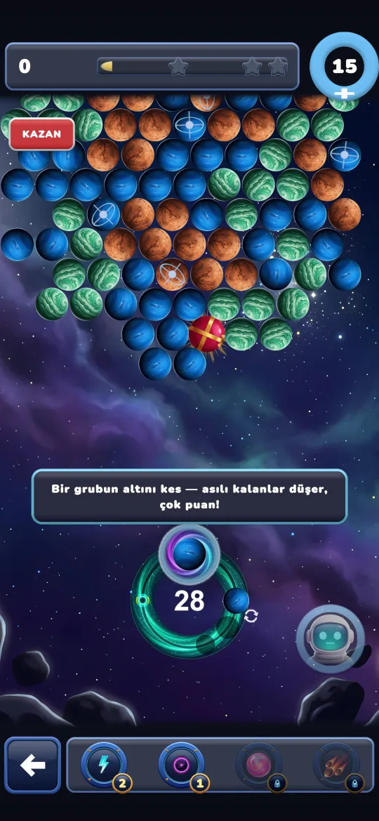 Kes ve düşür